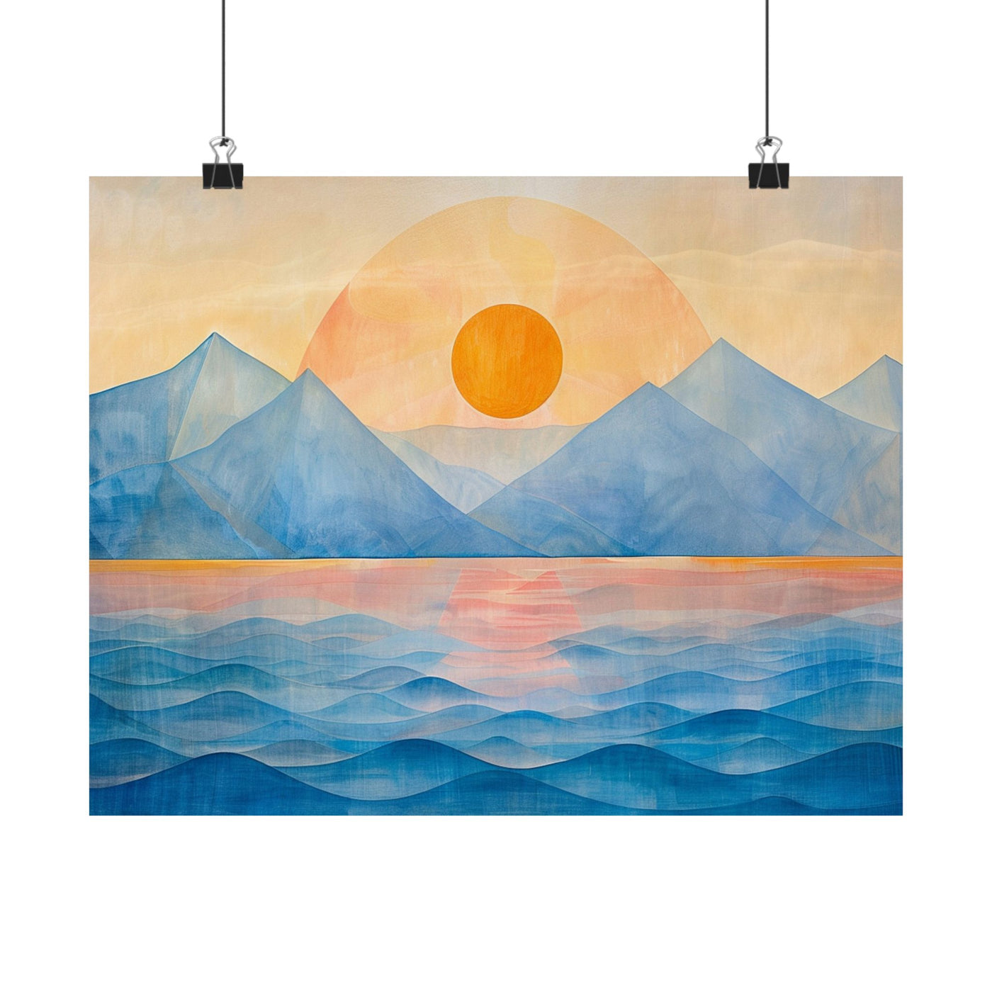 Awakening Heights – Serene Mountain Sunrise