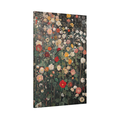 Product image of A Botanical Dream with Flowers of the Past canvas wall art.