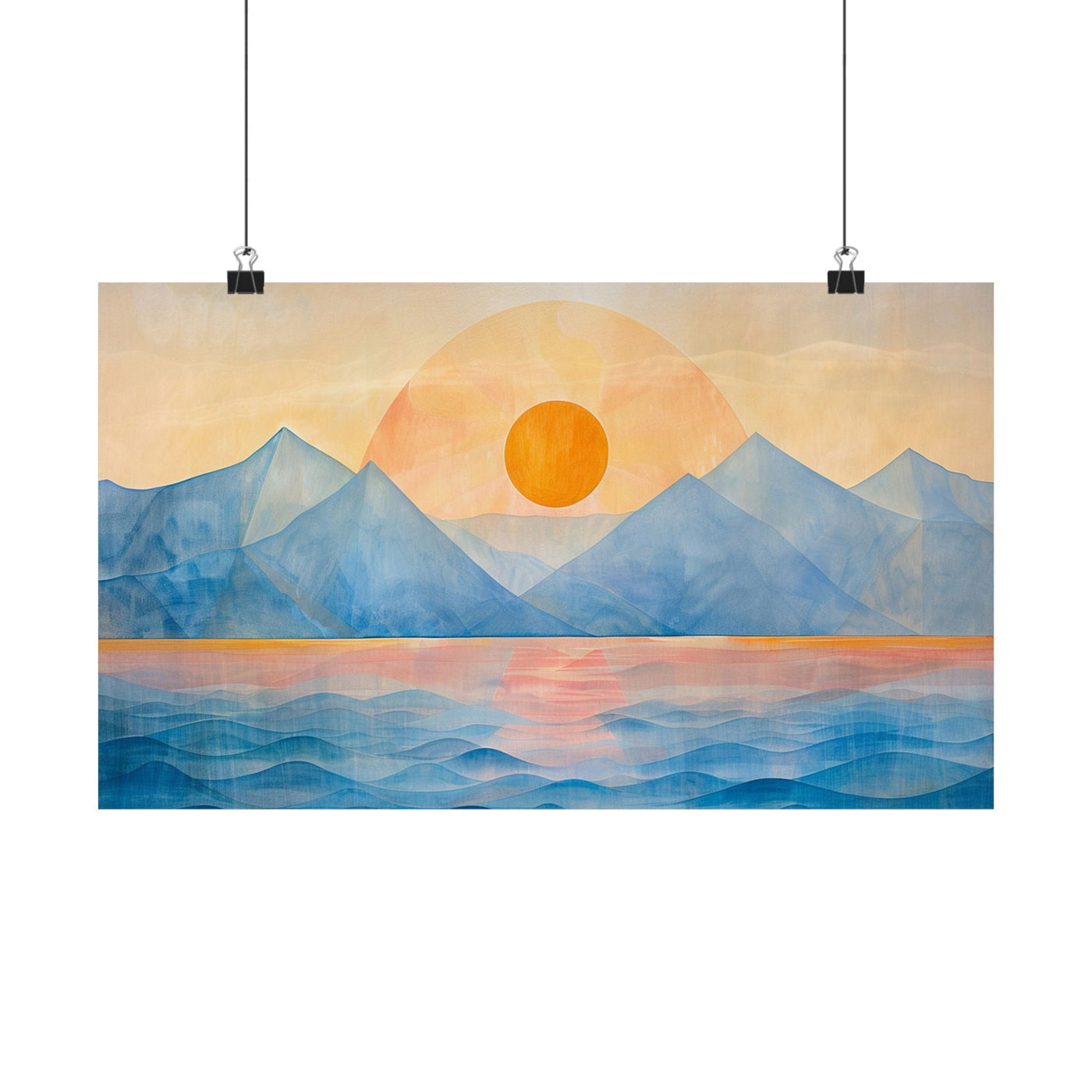 Awakening Heights – Serene Mountain Sunrise