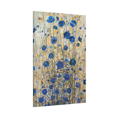 Indigo Light - Dark Blue Wildflowers with Gentle Abstract Touches - Infusion Home