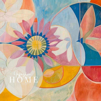 Color Pop Florals – Bright Floral Abstract - Infusion Home