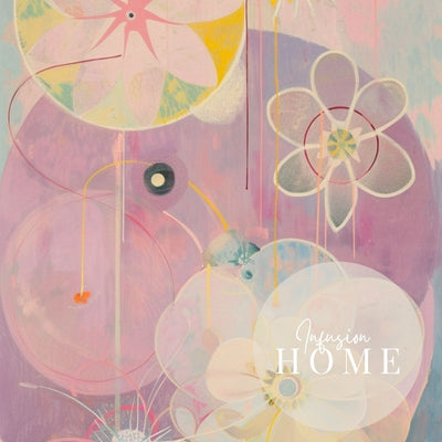 Petal Hues – Neutral and Pink Flower Motifs - Infusion Home