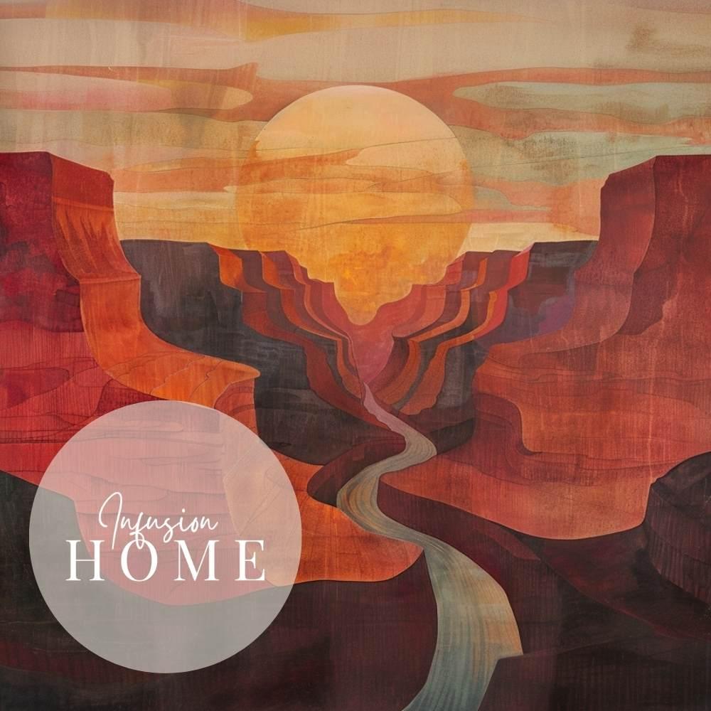 Rivers First Light – Sunrise Canyon Vista - Infusion Home