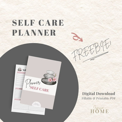 Self Care Planner - FREE Printable & Fillable Digital Download