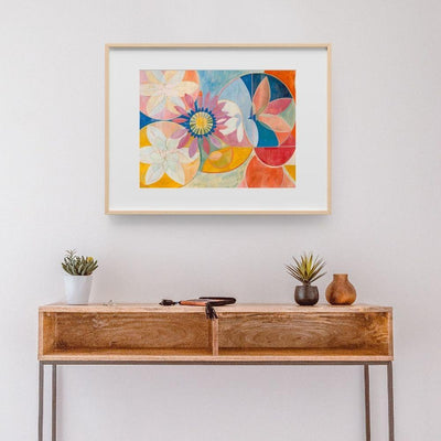 Color Pop Florals – Bright Floral Abstract - Infusion Home
