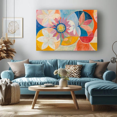 Color Pop Florals – Bright Floral Abstract - Infusion Home