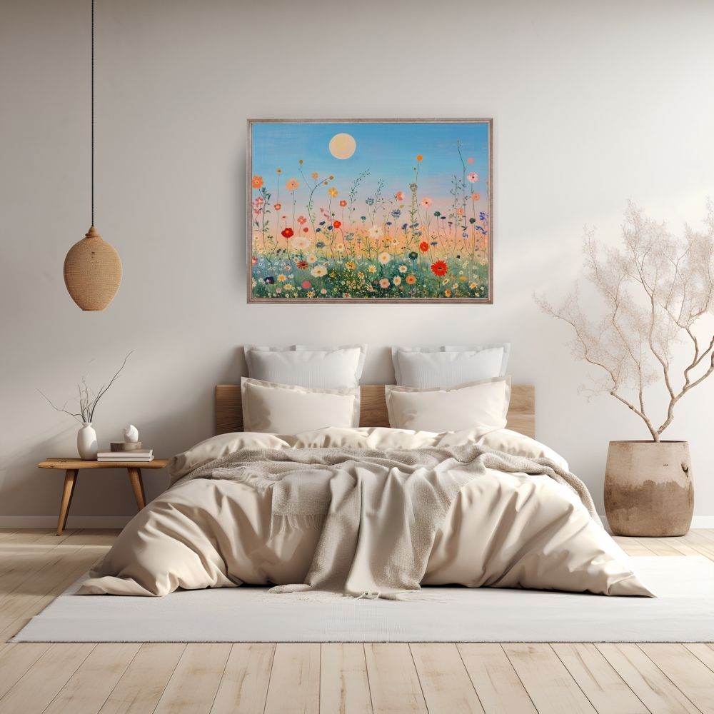 Field of Dreams – Sunset and Wildflowers - Infusion Home