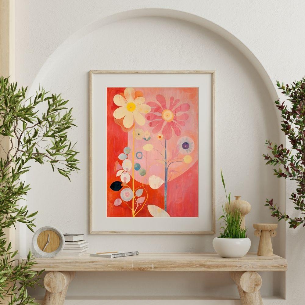 Flower Dance – Vivid Colors in Floral Art - Infusion Home