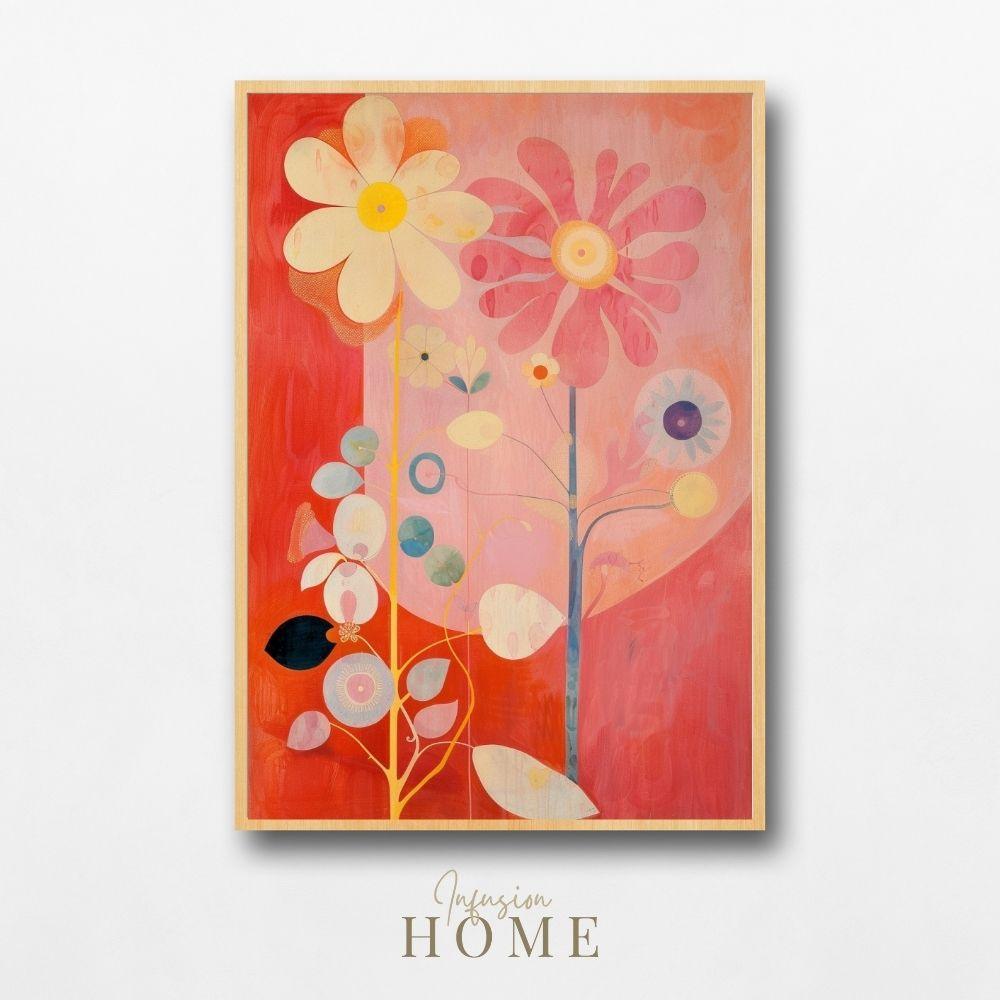 Flower Dance – Vivid Colors in Floral Art - Infusion Home