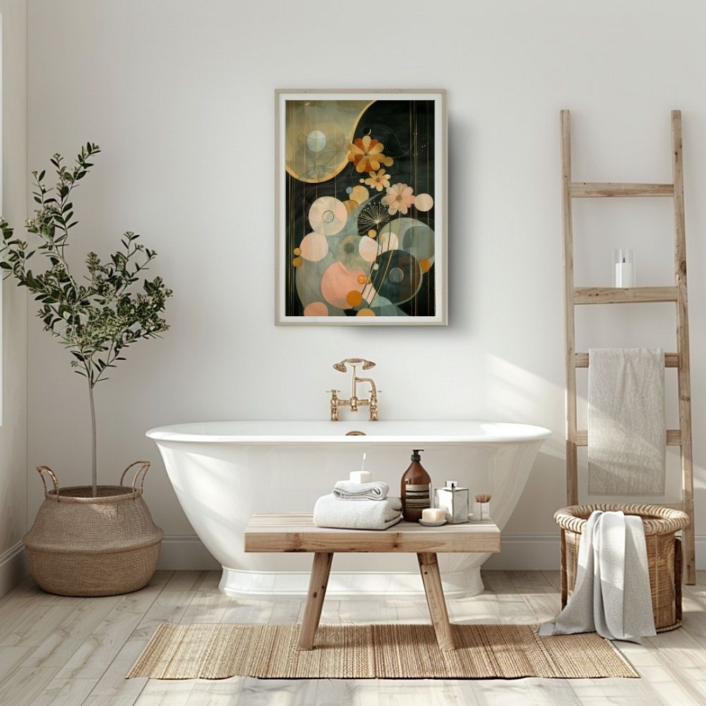 Luminous Blossoms Giclée Print – Bold and Colorful Floral Art - Infusion Home