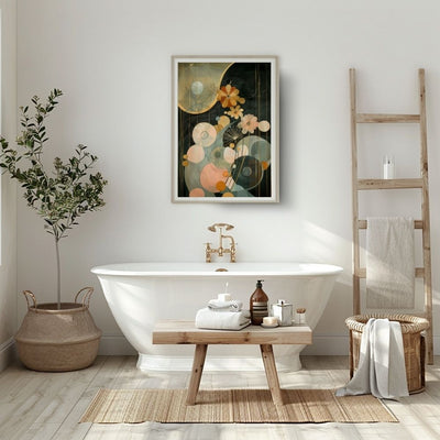 Luminous Blossoms Giclée Print – Bold and Colorful Floral Art - Infusion Home
