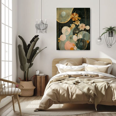 Luminous Blossoms Giclée Print – Bold and Colorful Floral Art - Infusion Home