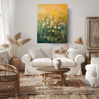 Ethereal Blooms - Light Wildflowers in Abstract Haze - Infusion Home