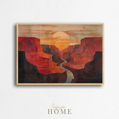 Rivers First Light – Sunrise Canyon Vista - Infusion Home