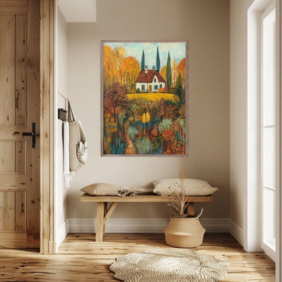 Golden Serenity – A Cottage Amidst an Autumn Oasis - Infusion Home