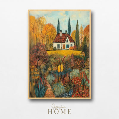 Golden Serenity – A Cottage Amidst an Autumn Oasis - Infusion Home