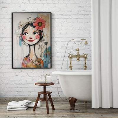 Joyful Whimsy – Colorful Mixed Media Artwork - Infusion Home