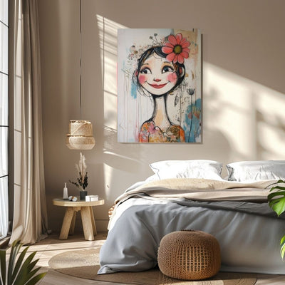 Joyful Whimsy – Colorful Mixed Media Artwork - Infusion Home