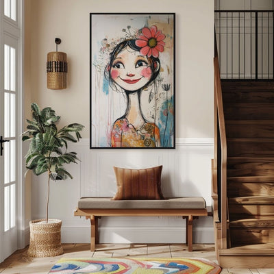 Joyful Whimsy – Colorful Mixed Media Artwork - Infusion Home