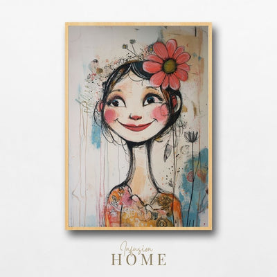 Joyful Whimsy – Colorful Mixed Media Artwork - Infusion Home